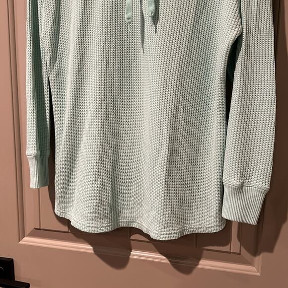 L.L. BEAN Hooded Knit Sweater sz M - Picture 3 of 5